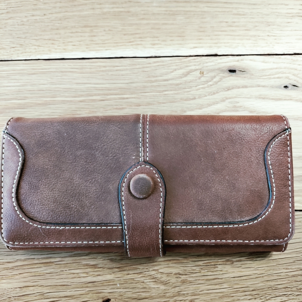 Vegan leather wallet